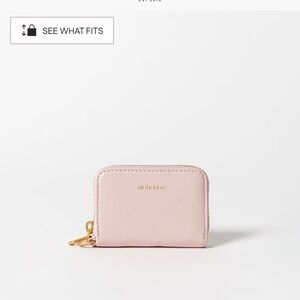 Alf the label Nic Wallet Pink (Nappa Leather )